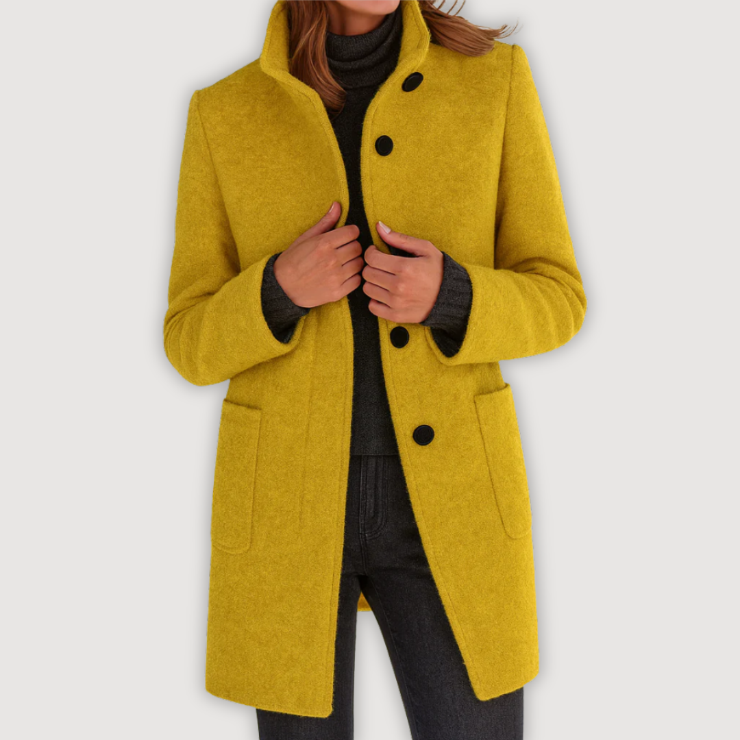 CHELLY – MANTEAU CLASSIQUE EN LAINE