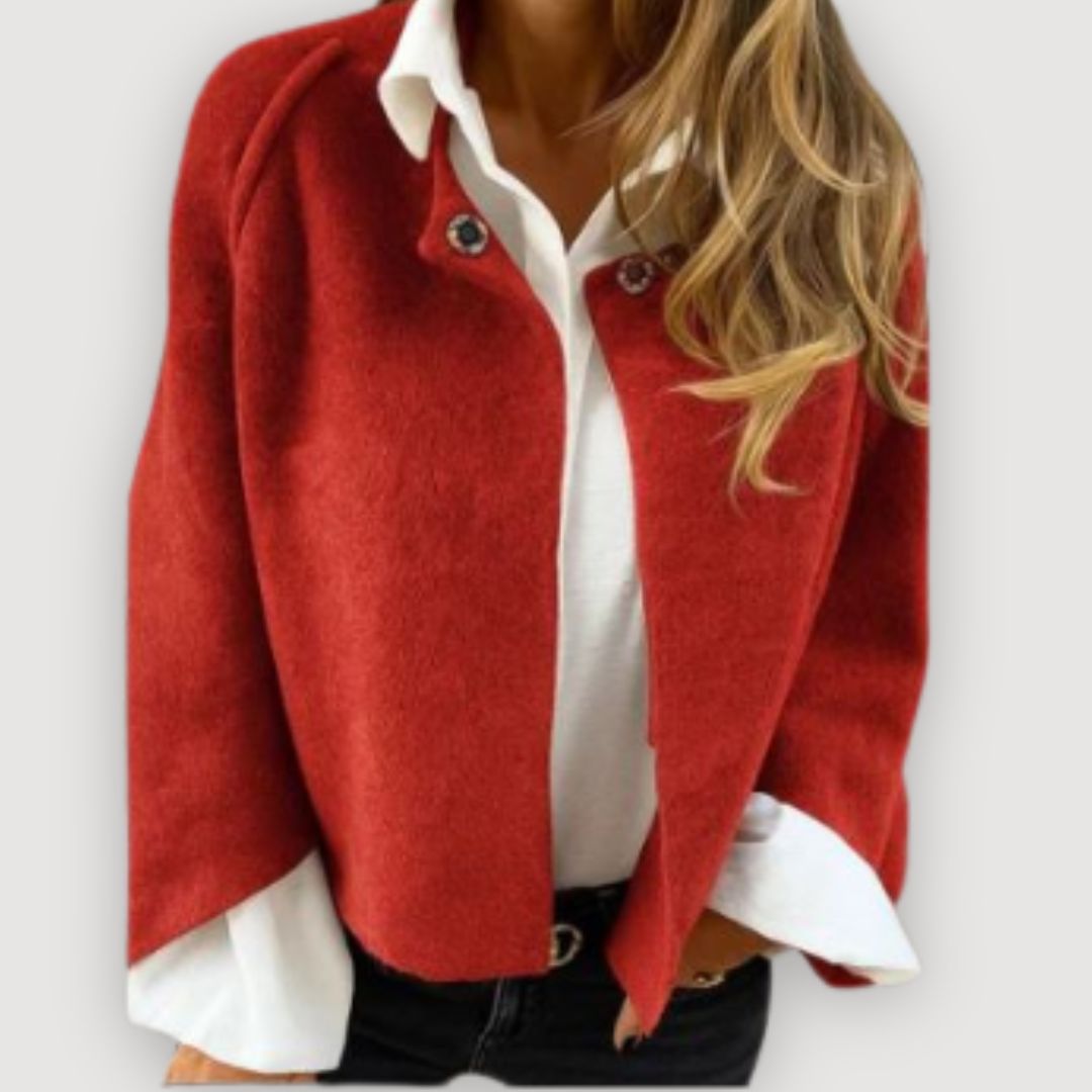 NORA – VESTE CAPE ÉLÉGANTE