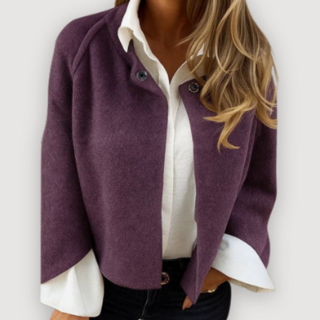 NORA – VESTE CAPE ÉLÉGANTE