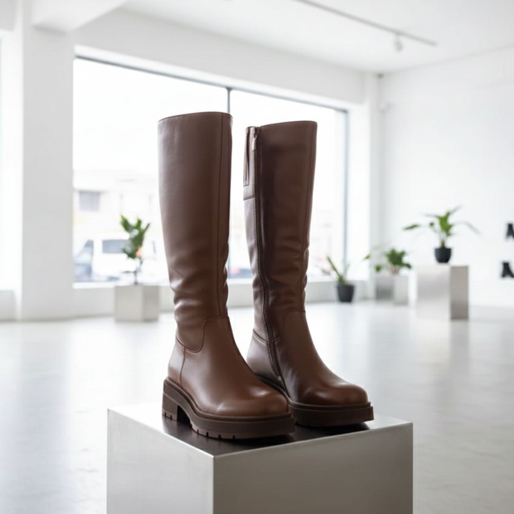 Bottes en Cuir Véritable