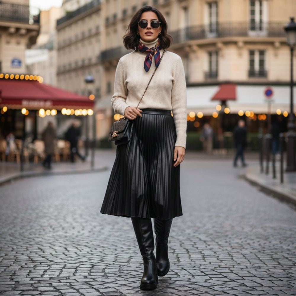 Bottes en Cuir Véritable