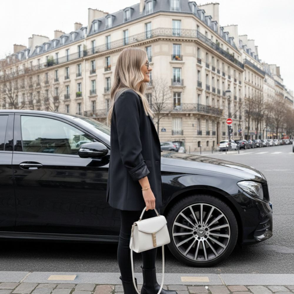 Jean Skinny Noir Taille Haute