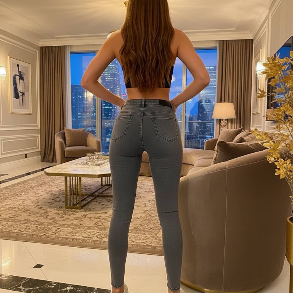 Jean Sculptant Taille Haute