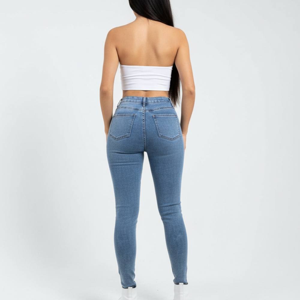 Jean Sculptant Taille Haute